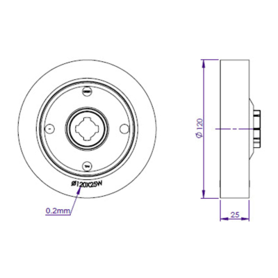 Rouleau polyuréthane pour entraîneur à bois VHSP-DC30LC-DC40LC-DS300C-DS400C 2