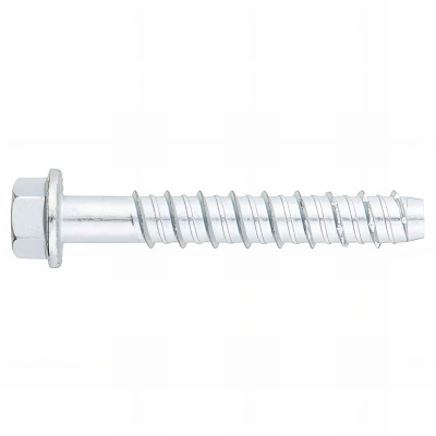 25 vis à béton D. 10 x 120 mm tête hexagonale homologué ETE option 1 zingué