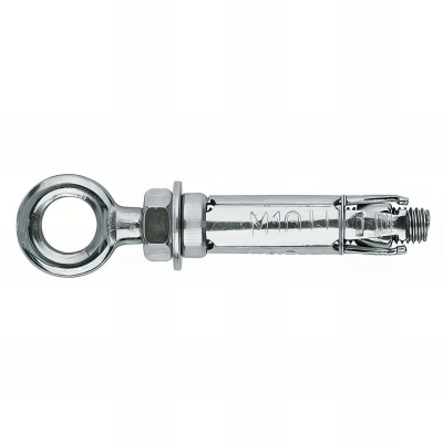 25 chevilles métalliques à ailettes charges lourdes Piton M12 x 80 mm (D. 20 mm) acier zingué - AACAR12 - Index