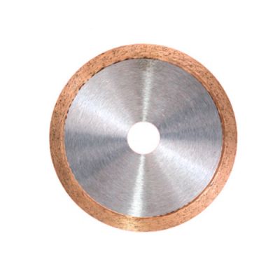 Disque diamant à tronçonner Jante Continue. D. 125 mm. Alésage 22,23. Carrelage-Faience-Pierres tendres. - JCFLEX125