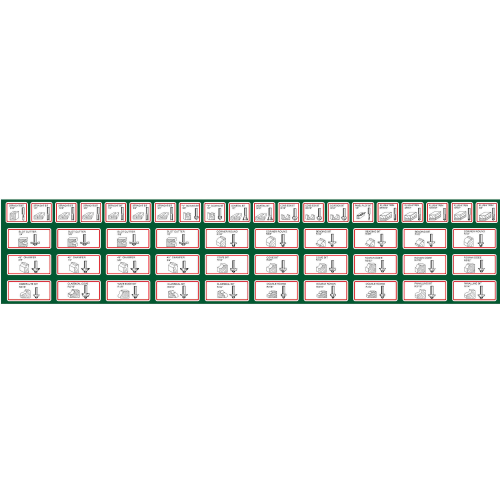 Coffret assortiment 50 mèches de défonceuse carbure Pro Q. 8 mm - OFS50 - Holzmann