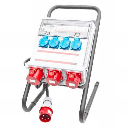 Coffret électrique de chantier - 400V 32A - IP44 - 4 prises 230V