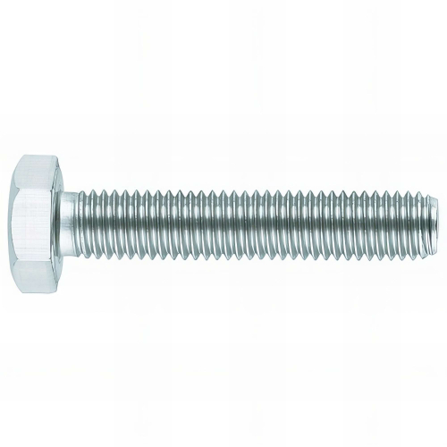 100 vis métrique tête hexagonale 13 filetage total M8 x 100 mm DIN-933 zingué - D93308100 - Index