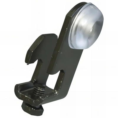 Butées universelle pour arrêt de volet avec caoutchouc H. 55 mm - Zingué jaune - Boîte de 25 pcs