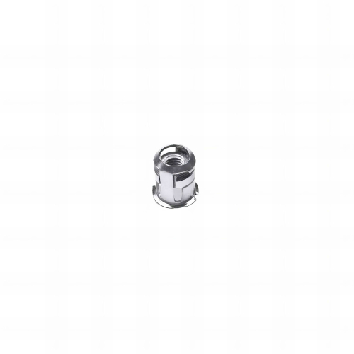 10 écrous cage cylindrique acier zingués M8