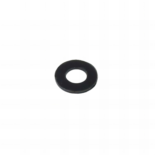500 Rondelles plate MU Acier zingués Noir - D6 X 14 X 1.2 mm