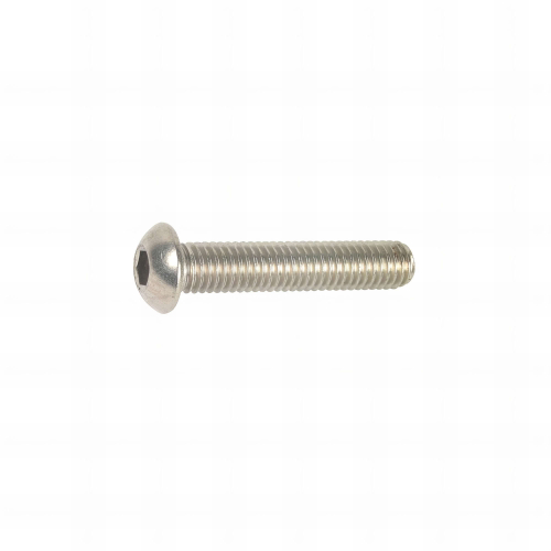 50 Vis métaux tête bombée hexagonale creuse Iso7380 A2 6.0 X 70