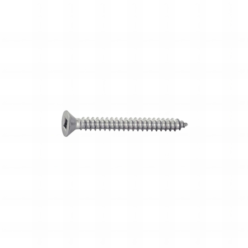 100 Vis tôle tête fraisée carrée Inox A2 DIN7982 3.9 X50.8