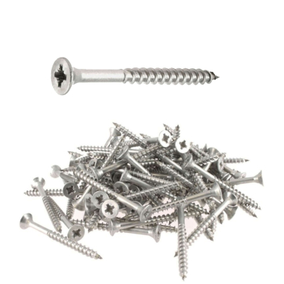 50 vis agglo tête fraisée pozidriv Inox A2 - Diamètre 5 mm