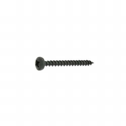 500 vis agglo - tête cylindrique pozidriv acier zingués Noir - Diamètre 5 mm