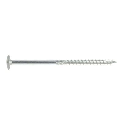 50 Vis Vking Disque Torx zingués blanc - 10,0 mm - (Embout Inclus)
