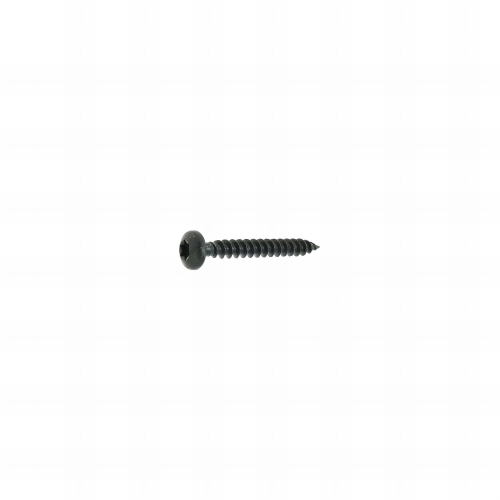 150 vis agglo tête cylindrique Torx acier zingués Noir - Diamètre 6 mm