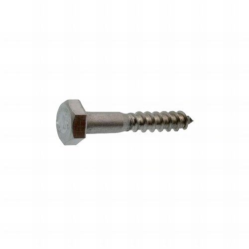25 Vis Bois tête hexagonale DIN571 acier Galva - diamètre 12,0 mm