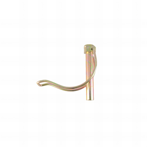 50 Goupilles Clips 1/2 Lune bichromatées (jaune/or) - diamètre 10 mm