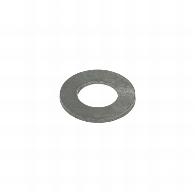 10 rondelles plates MU en Acier brut