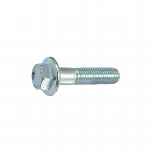 200 Vis métaux tête hexagonale embase crantée acier zingués blanc 8,8 DIN6921 8,0 mm