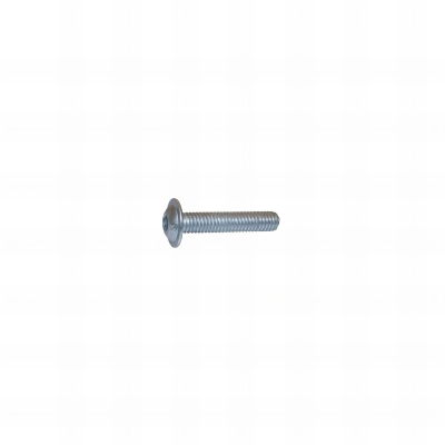 200 Vis métaux tête bombée hexagonale creuse Iso7380-2 - diamètre 5 mm