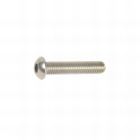 200 Vis métaux tête bombée hexagonale creuse Iso7380 A2 - diamètre 5 mm