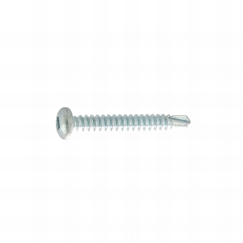 250 Vis autoperceuse acier tête cylindrique carrée DIN7504M - diamètre 4,8 mm