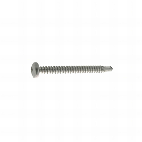 200 Vis autoperceuse inox A2 tête cylindrique pozidriv DIN7504M - diamètre 4,2 mm