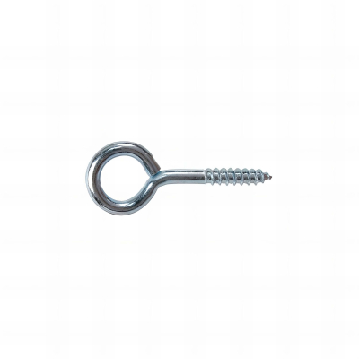 6 pitons filet bois acier zingués diamètre 4,0 mm