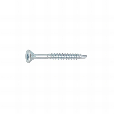 500 Vis Medium tête fraisée Torx acier zingués blanc diamètre 4,0 mm