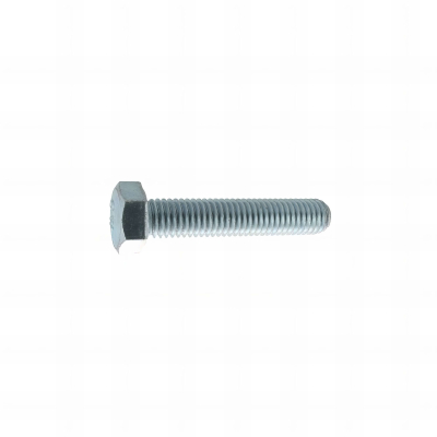 25 Vis métaux tête hexagonale DIN933 acier zingués blanc 10,9 - diamètre 16,0 mm