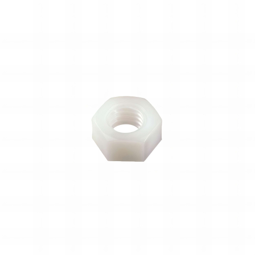 10 écrous HU nylon DIN934 D8