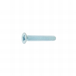 100 Vis métaux tête fraisée pozidriv zingués blanc DIN965 - diamètre 8 mm