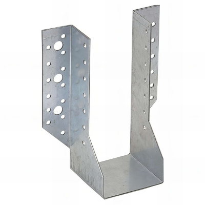 Sabot de charpente galvanisé à ailes extérieures - Larg. 76 x Ht. 182 mm