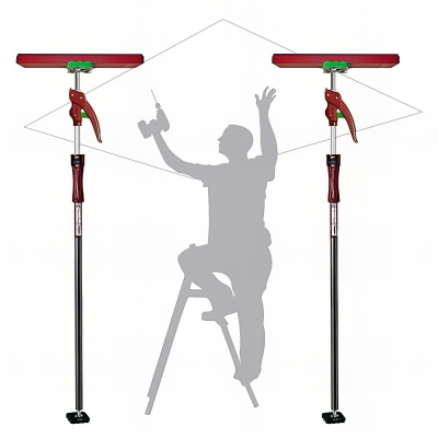 Kit plaquiste Piher - 2 étais 155 à 290 cm avec accessoires et sac de rangement 2