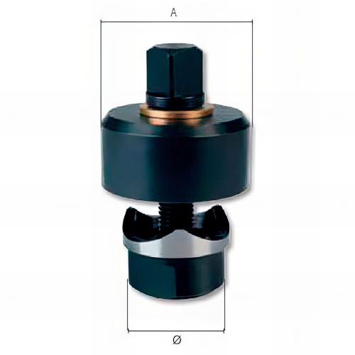 Emporte-pièce à vis tête carrée D. 72 mm - 71072 - Piher