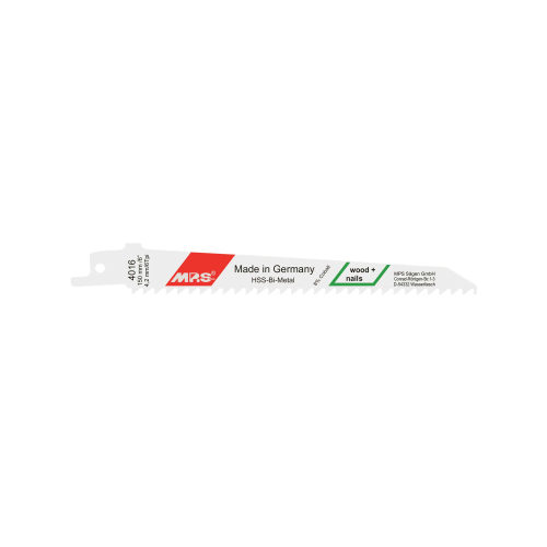 5 Lames Sabre Extra Forte bois multi Dents Frais Avoy 150X19X1.27Mm - 4.2mm Chantourner