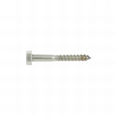 20 Vis Bois tête hexagonale DIN571 inox A2 - Diamètre 8 mm X 120 mm en boîte de 20