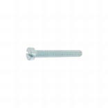 500 Vis métaux tête cylindrique fendue acier zingués blanc DIN84 diamètre 3 mm