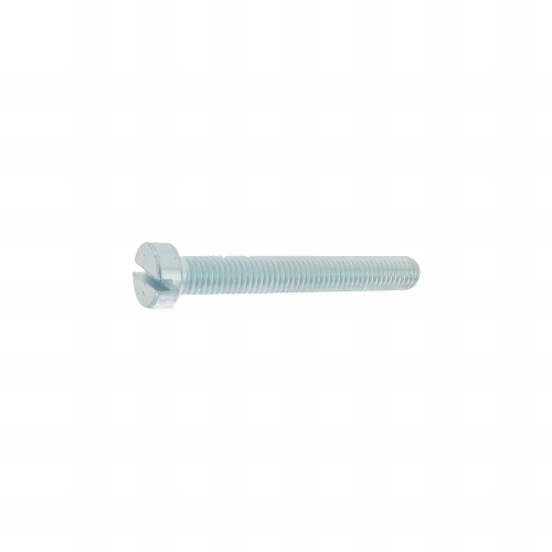 200 Vis métaux tête cylindrique fendue acier zingués blanc DIN84 diamètre 8 mm
