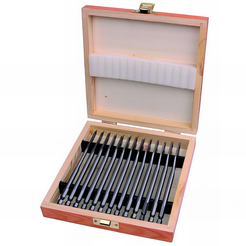 Coffret 13 mèches plates bois Quicklock Acier D. 6 à 25 x Q. 6,35 mm - KA050066 - Labor