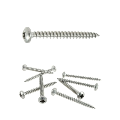 100 vis agglo tête cylindrique pozidriv Inox A2 - Diamètre 5 mm