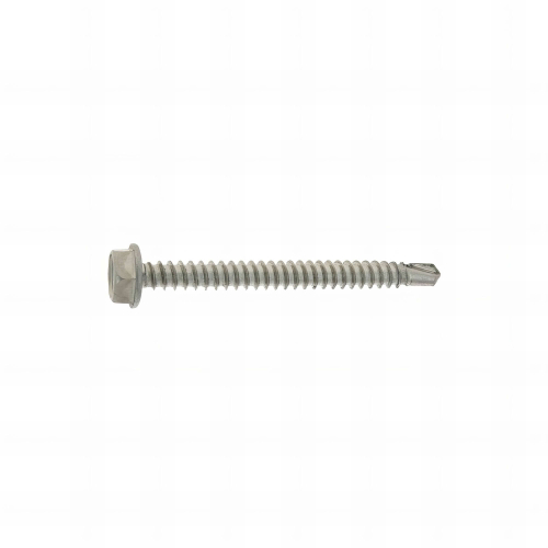 100 Vis autoperceuse inox A2 tête hexagonale DIN7504K diamètre 5,5 mm