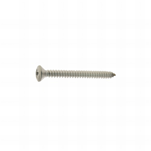 100 Vis tôle tête fraisée bombée pozidriv DIN7983 Inox A2 longueur 32 mm