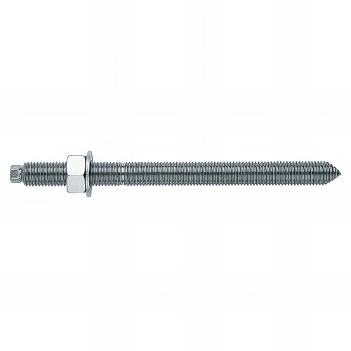 10 tiges filetées avec rondelle et écrou M16 x 190 mm zingué pour scellement chimique - EQAC16190 - Index