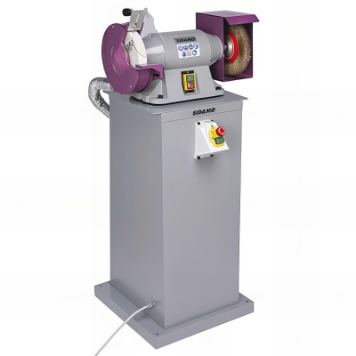 Socle pour touret S2 ASP avec aspiration 2