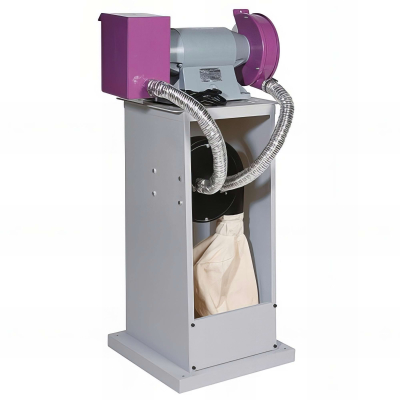 Socle pour touret S2 ASP avec aspiration