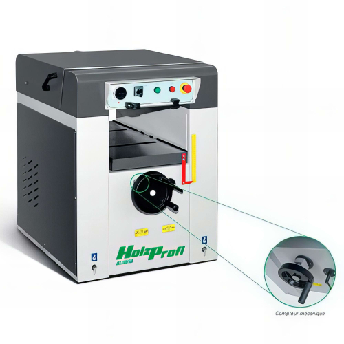 Raboteuse Triphasée L. 410 mm - 400 V - 4 000 W