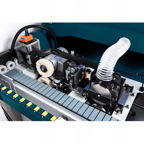 Plaqueuse de chants triphasée automatique 5 opérations - 6 000 W 400 V