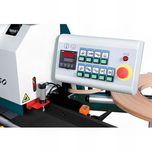 Plaqueuse de chants triphasée automatique 5 opérations - 6 000 W 400 V