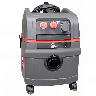 Aspirateur synchro et vibrant (cuve propylène) 25L 230V - 1400W - ASP255 - LEMAN