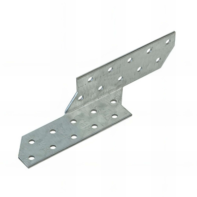 Patte de solivage galvanisé - Droite - 32 x 170 x 2,0 mm - Droite