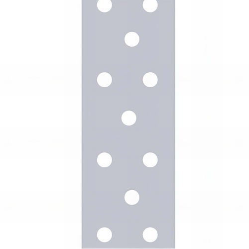 Feuillard perforé galvanisé - 40 x 2,0 mm x 10 mètres