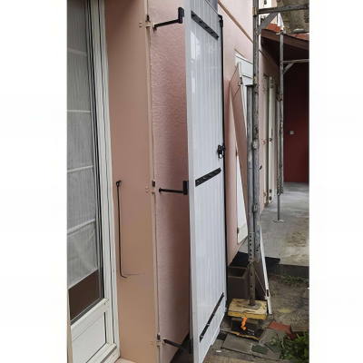 1 Gond de volet Isolation thermique résine D. 14 x 350 mm - Clav. D. 14 mm - Simple volet - Noir